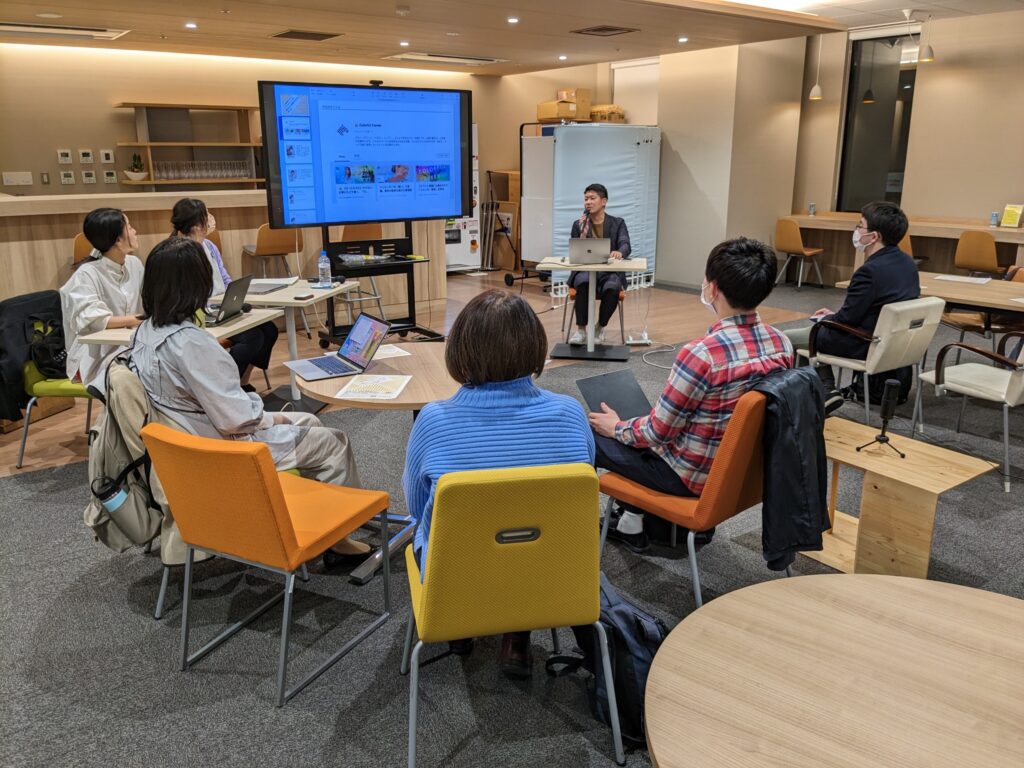 オープンイノベーションカフェKOINでのイベント風景