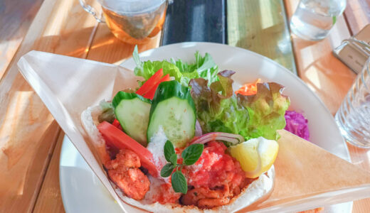 【今出川】Cafe Natural Riddim｜ハーブチキンとサルサソースの「ピタサンド」が味わえるハーブとスパイスのカフェ