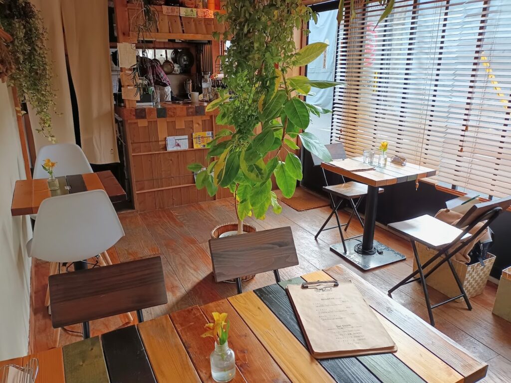 Cafe Natural Riddimの店内